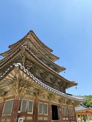 Obraz premium traditional Korean pavilion