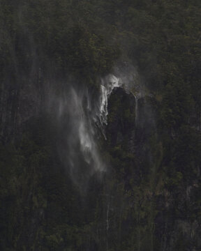 Exploring Waterfalls and Fjords in Southern New Zealands Jungle