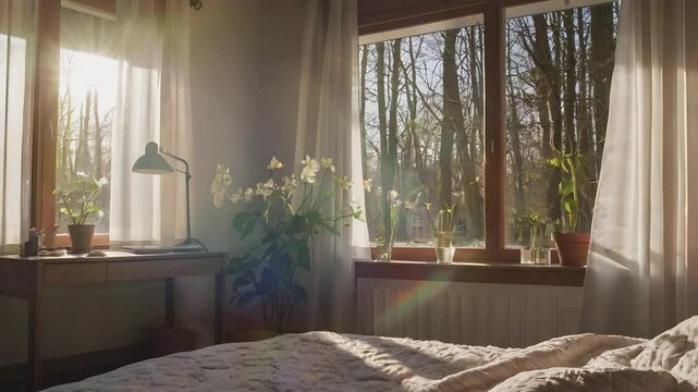 A cozy bedroom