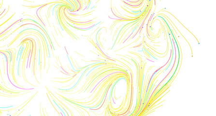 Colorful abstract background with swirling lines and vibrant colors. Perfect for modern designs.