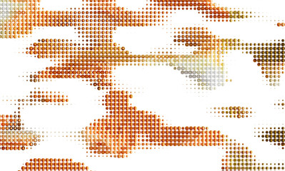 Fototapeta premium Modern abstract background with brown dots pattern. Ideal for website banners, presentations, and digital design.