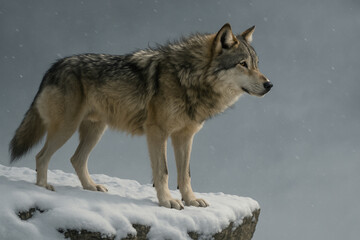 Fototapeta premium Lone Wolf 