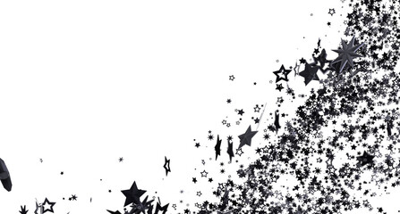 Download this free black star confetti background image perfect for adding a festive touch to your designs. Ideal for websites, cards, and more!