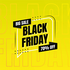 Bold, eye-grabbing, and built for impact—this Black Friday banner bursts with urgency and style. Ideal for e-commerce brands, promotional campaigns, and seasonal advertising that needs to convert fast