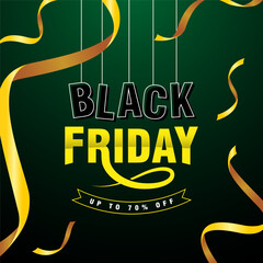 Bold, eye-grabbing, and built for impact—this Black Friday banner bursts with urgency and style. Ideal for e-commerce brands, promotional campaigns, and seasonal advertising that needs to convert fast