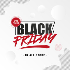 Bold, eye-grabbing, and built for impact—this Black Friday banner bursts with urgency and style. Ideal for e-commerce brands, promotional campaigns, and seasonal advertising that needs to convert fast
