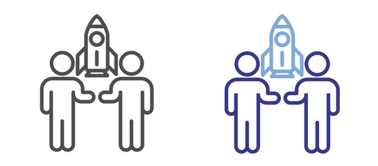 Partnership icon color