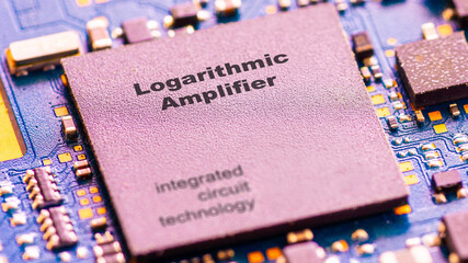 Logarithmic Amplifier IC for amplifying signals with a logarithmic response.