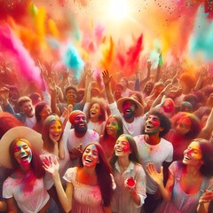 creative color powde