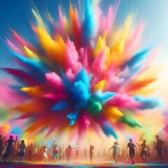creative color powde