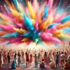 creative color powde