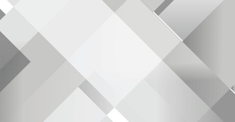 Fototapeta premium Abstract grayscale geometric pattern with overlapping diagonal shapes creating a modern, minimalist design.