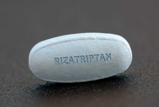 Rizatriptan Triptan used for migraines.