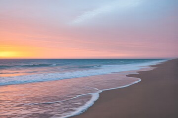 Obraz premium sunset on the beach
