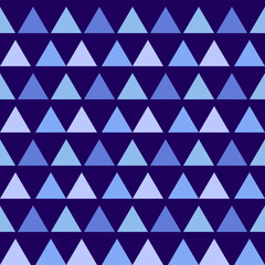 Abstract geometric background. Blue triangles
