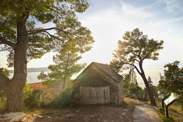 Church of St Jura in Split, Croatia. An ancient Christian church.