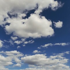 photo of a partly cloudy sky