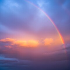 Fototapeta premium rainbow in the sky