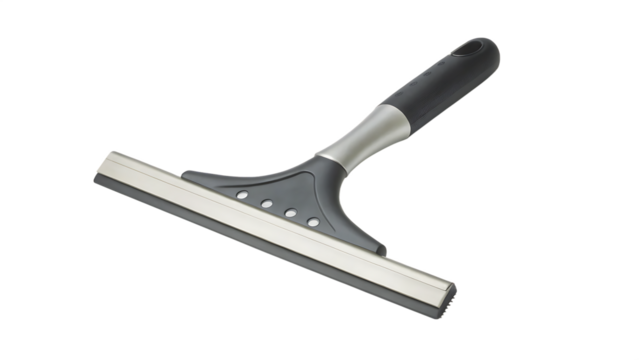 Ergonomic window cleaning squeegee tool isolated on a transparent background cleaning tool - Powered by Adobe
