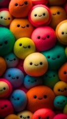 colorful easter eggs