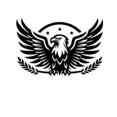 Obraz premium eagle head vector illustration