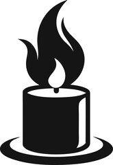 vector illustration of a magic hat