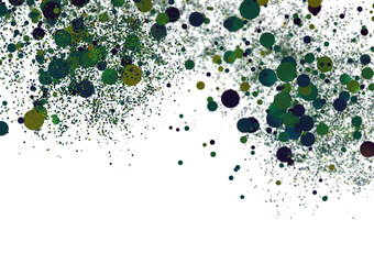 confetti png. Gold confetti falls from the sky.