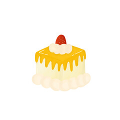 Summer Cake with Cream