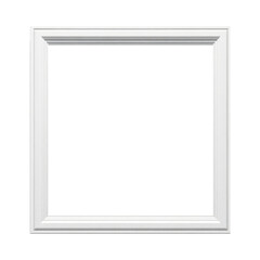 white wooden frame PNG