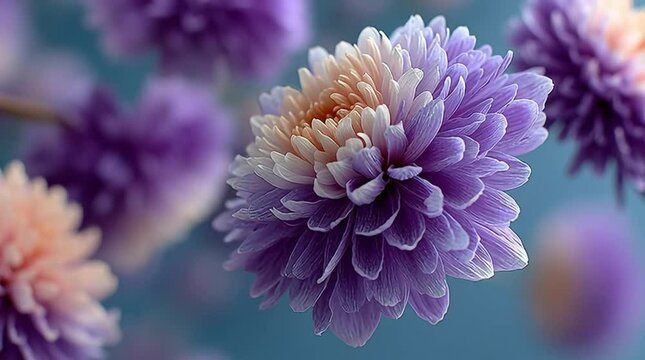 Purple flowers