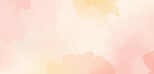Soft pastel watercolor wash background with subtle texture and blended colors,  cloud,  wallpaper