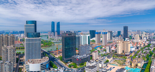 Obraz premium Huzhou City, Zhejiang Province, China