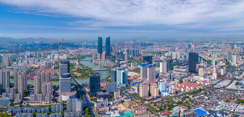 Obraz premium Huzhou City, Zhejiang Province, China