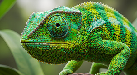 Obraz premium chameleon on a branch
