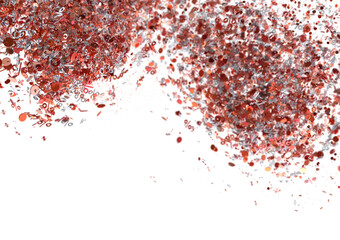 Fototapeta premium Abstract background with red percentage signs. Perfect for sale banners, promotions, discounts.