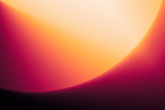 Bright orange, purple, and red fluid mesh gradient with bold curve and glow. Eye-catching abstract design full of warmth. Suitable for marketing visuals, modern poster design, or mobile wallpapers.