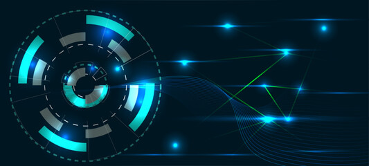 abstract blue background with alpha channel