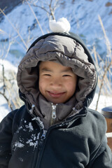 portrait of a little boy