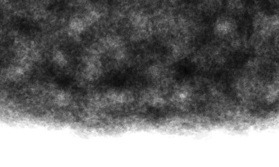 どんより雨雲背景　透過