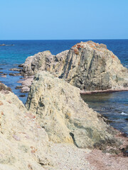 Colourful Tabarca Island near Alicante, Spain