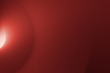 Deep red abstract gradient with soft round lighting and smooth transitions. Elegant, minimal...