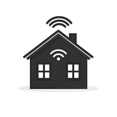Wi-fi enabled home icon.