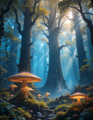 autumn in the forest