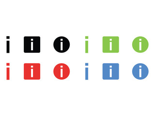 creative info hint tip symbol design, i manual ui help desk advice bubble, isolated on transparent background
