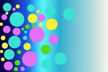 abstract background with circles