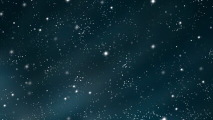 Fototapeta premium A dreamy and peaceful night sky background filled with glowing stars and a soft gradient. Perfect for digital design, websites, presentations, posters, or holiday-themed projects.