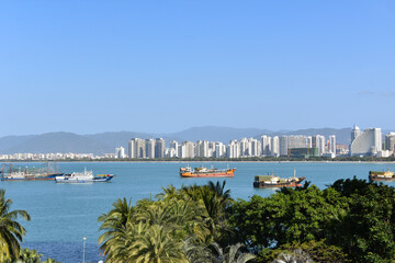 View of Sanya Bay from Phoenix Islands