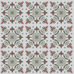 Pattern seamless botanical background nature 