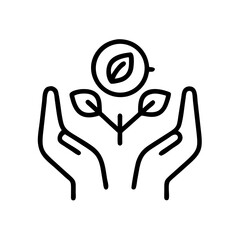 Obraz premium Ethical ai icon 