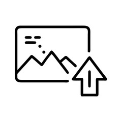 Obraz premium AI image enhancement icon 